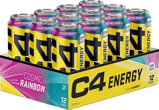 C4 Energy - 12 x 500 ml Cosmic Rainbow