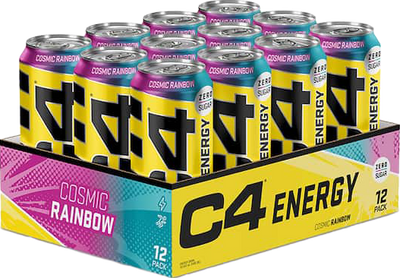 C4 Energy - 12 x 500 ml Cosmic Rainbow