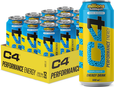 C4 Energy - 12 x 500 ml Millions Bubblegum
