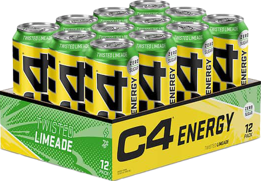 C4 Energy - 12 x 500 ml Twisted Limeade