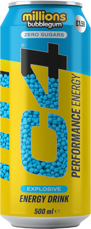 C4 Energy - 12 x 500 ml Millions Bubblegum
