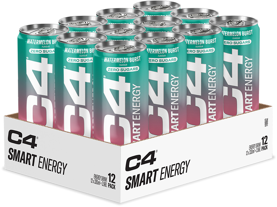 C4 Smart Energy - 12 x 330 ml Watermelon