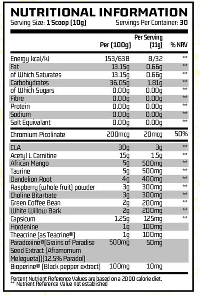 Chemical Warfare AM Eradicate - 300 g Blueberry Lemonade