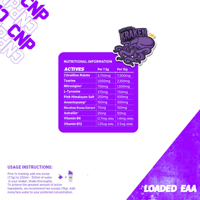 CNP Full Pump - 300 g Grape Kola Kraken