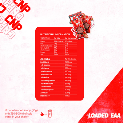 CNP Loaded EAA - 300 g Strawberry Laces