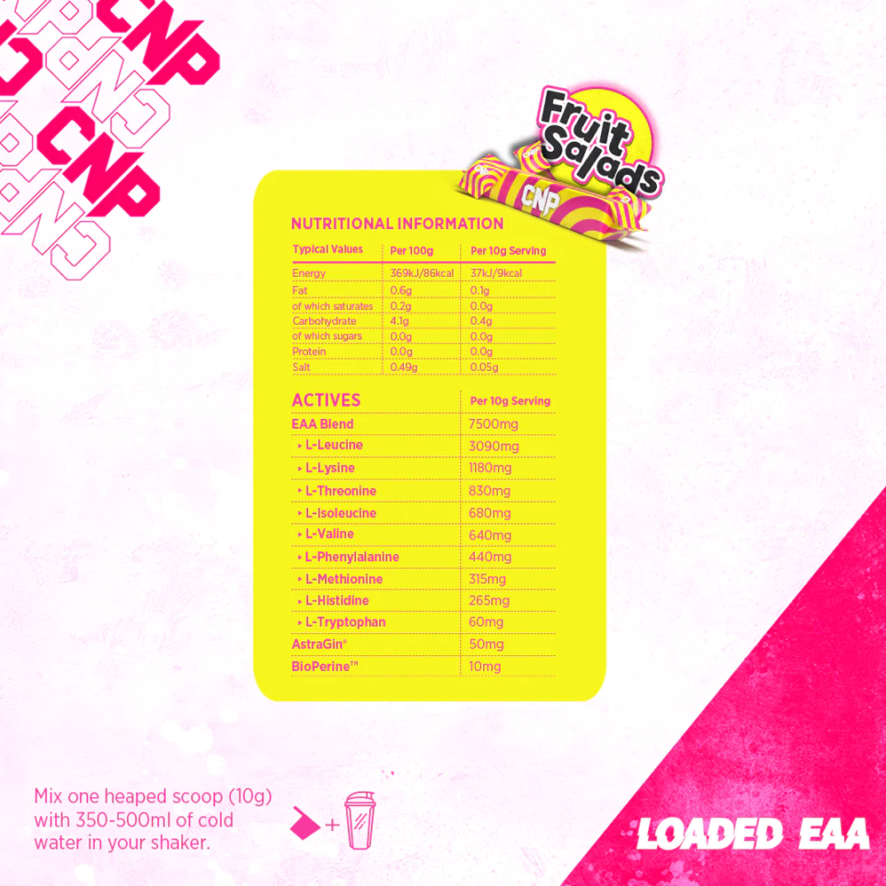 CNP Loaded EAA - 300 g Fruit Salads