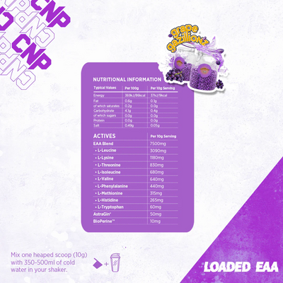 CNP Loaded EAA - 300 g Grape Gazillions