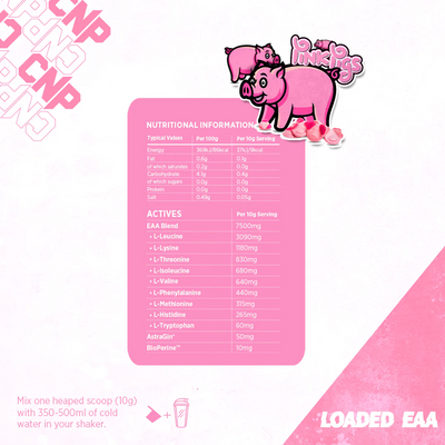 CNP Loaded EAA - 300 g Pink Pigs