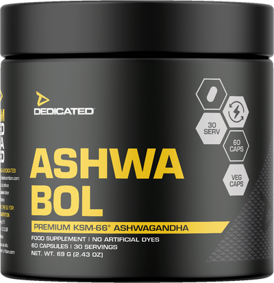 Dedicated Nutrition Ashwa-Bol - 60 caps