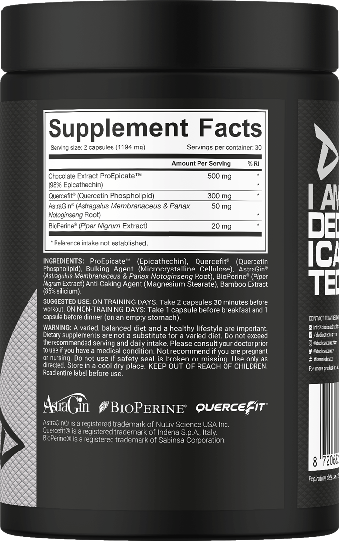 Dedicated Nutrition Epi-Bol - 60 caps