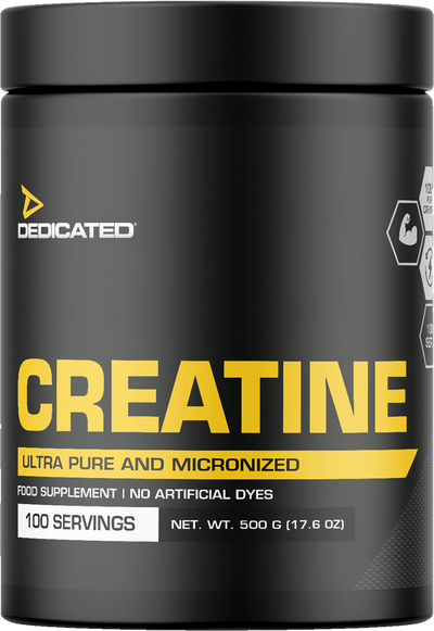 Dedicated Nutrition Premium Micronised Creatine Monohydrate - 500 g