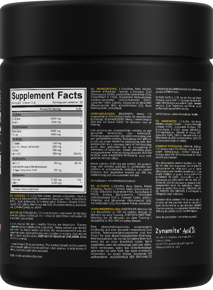 Dedicated Nutrition Unstoppable - 420 g Tropical