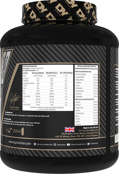Dorian Yates Nutrition Shadowhey Anabolic Hydrolised Protein - 2270 g