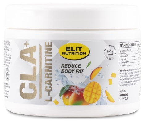 CLA + L-Carnitine Powder, 180 g, Mango