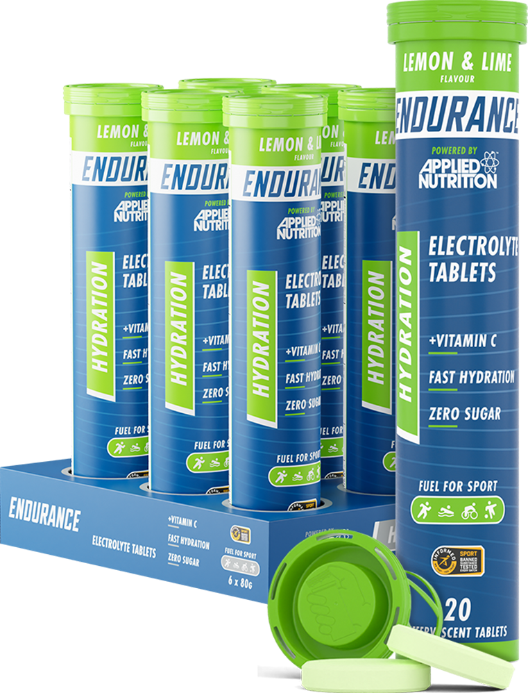 Applied Nutrition Endurance Hydro Tabs - 6 x 20 tabs - Lemon & Lime