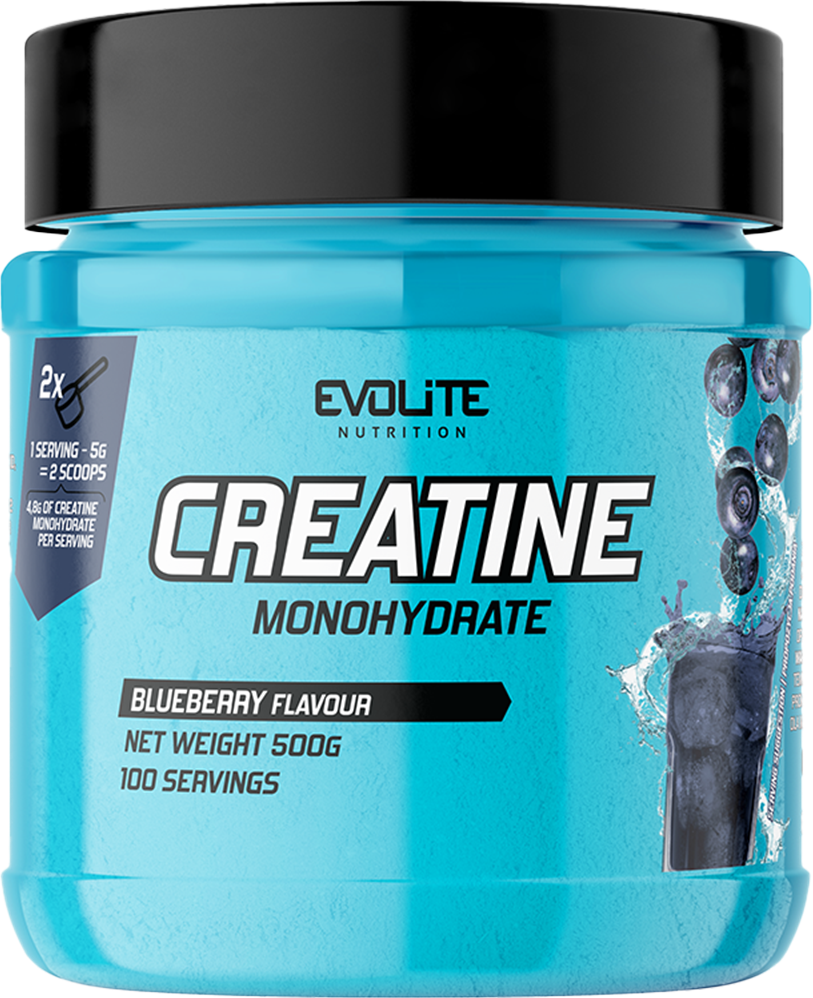 Evolite Creatine - 500 g Blueberry