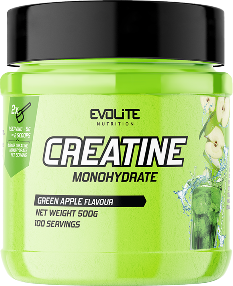 Evolite Creatine - 500 g Green Apple