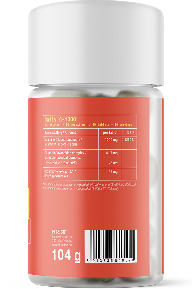 Fit & Co Daily C-1000 - 60 tabs