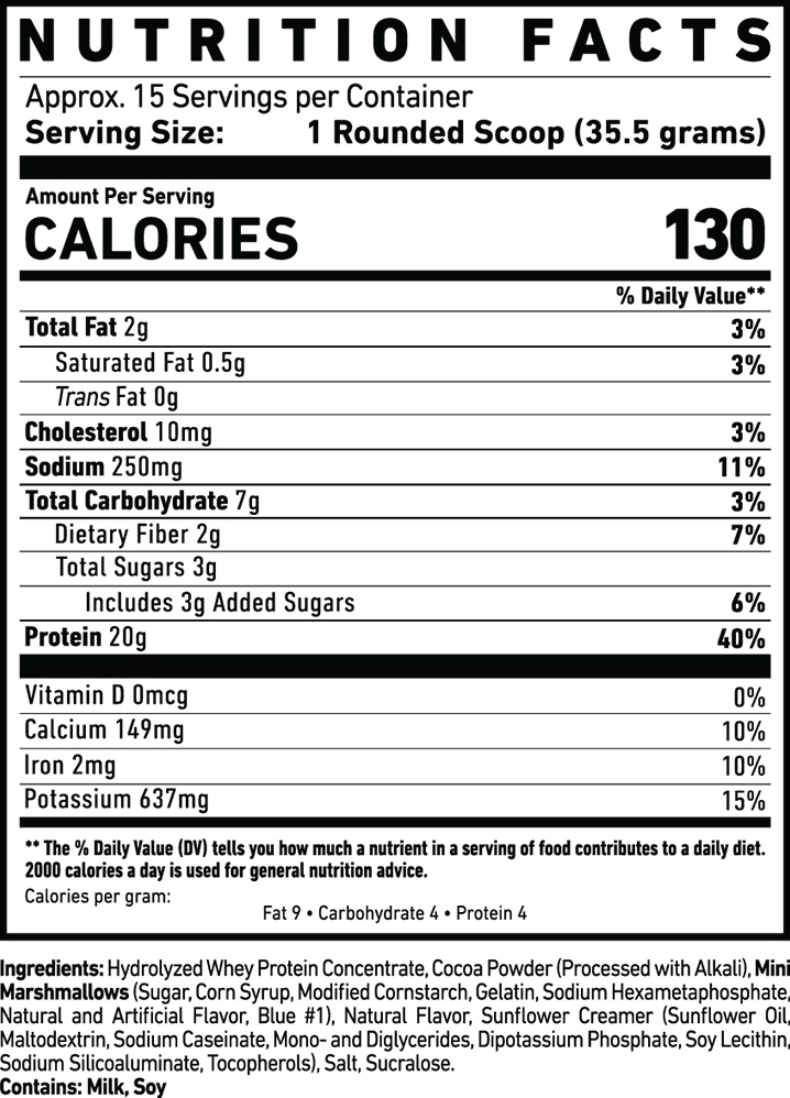 Ghost High Protein Hot Cocoa Mix - 15 servings