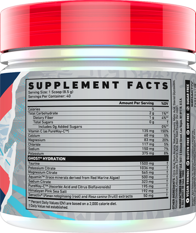 Ghost Hydration - 40 servings Kiwi Strawberry