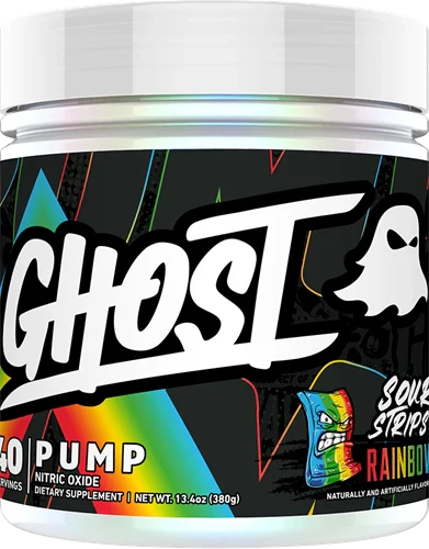 Ghost Pump - 40 servings Sour Strips Rainbow Candy