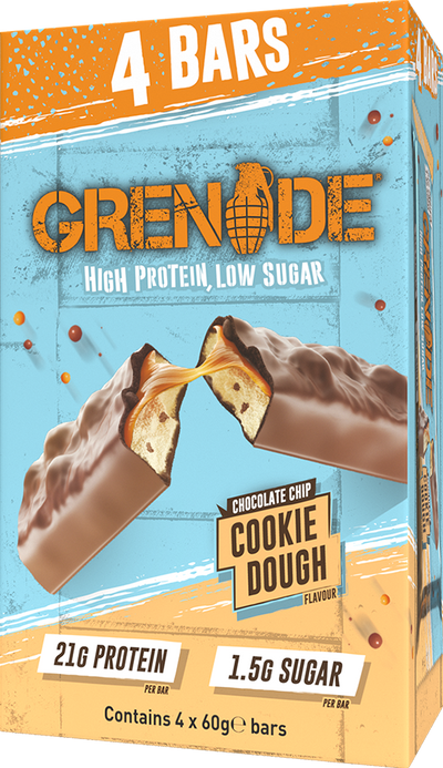 Grenade Protein Bar - 4 x 60 g - Cookie Dough