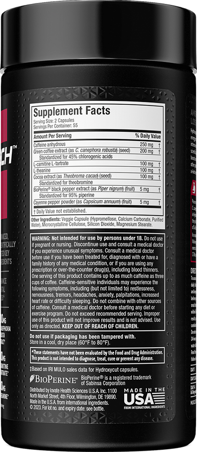 Hydroxycut Hardcore Elite - 110 caps