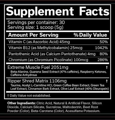 JNX The Ripper - 150 g Blood Orange