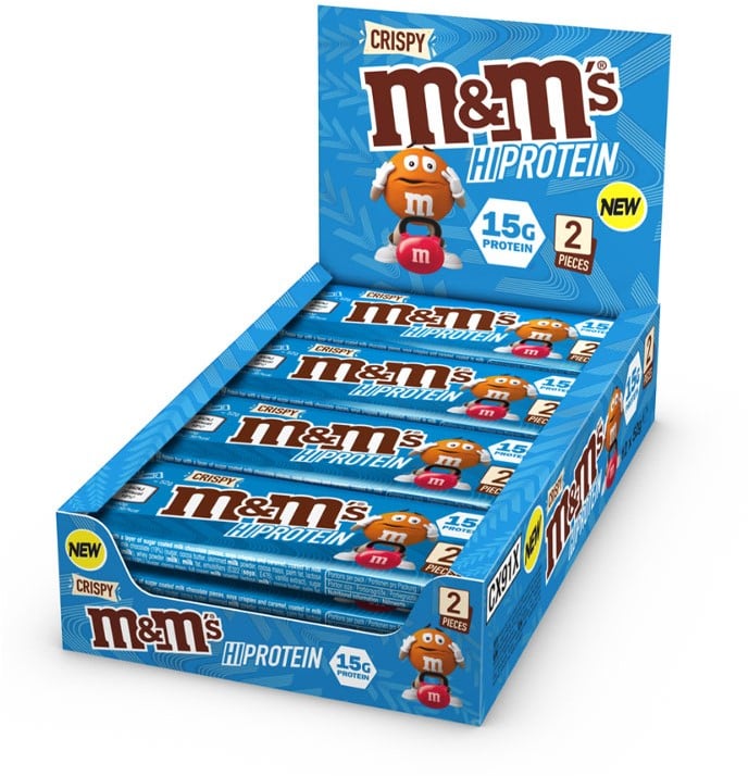 M&M's Protein Bar Crispy - 12 x 51 g