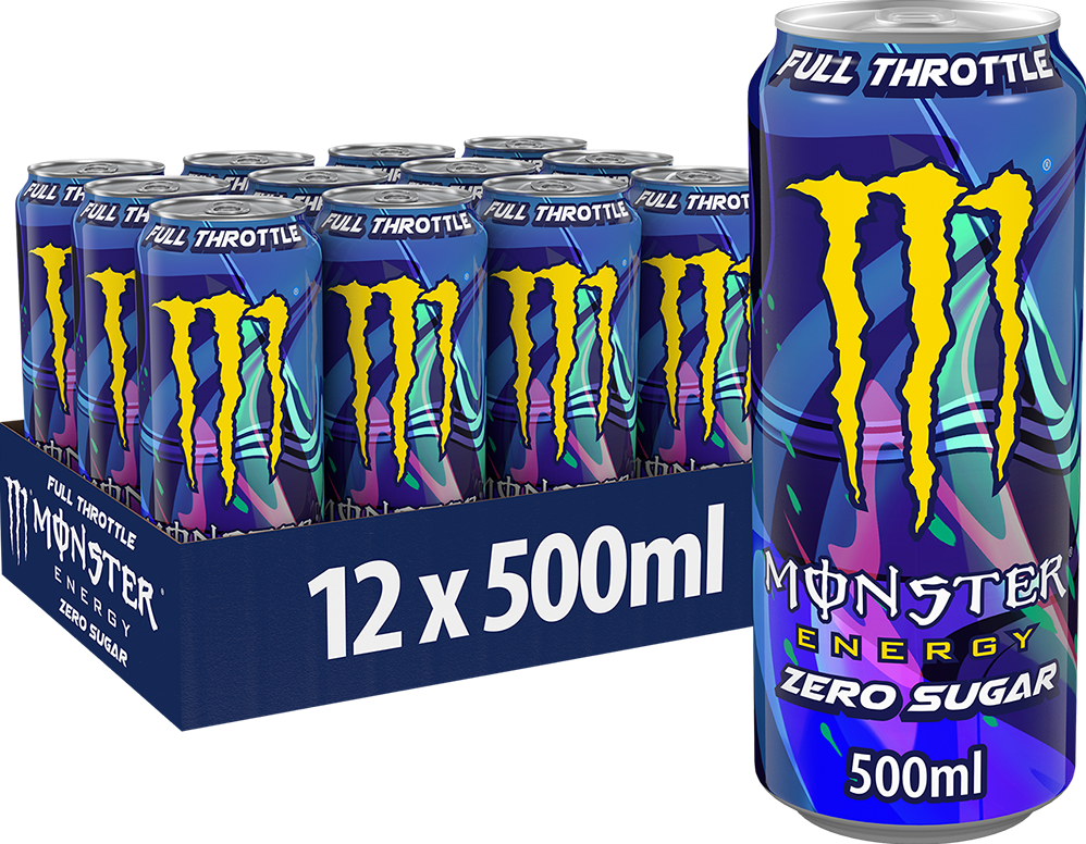 Monster Energy Full Throttle - 12 x 500 ml