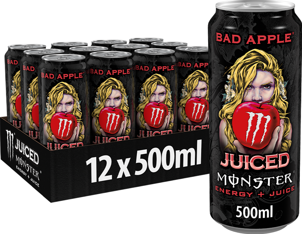 Monster Energy Juiced - 12 x 500 ml - Bad Apple