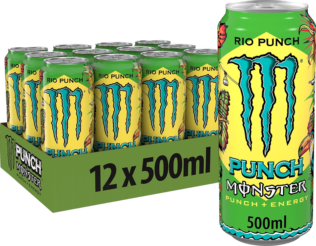 Monster Energy Juiced - 12 x 500 ml - Rio Punch