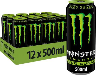 Monster Energy Original Zero Sugar - 12 x 500 ml