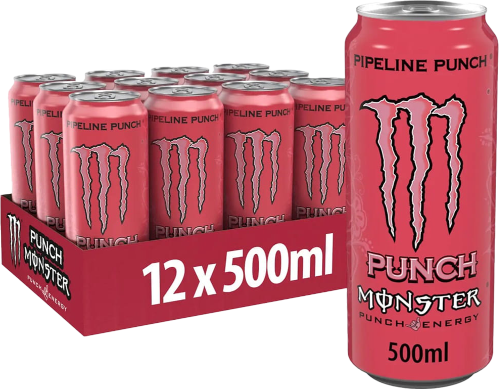 Monster Energy Punch - 12 x 500 ml Pipeline Punch