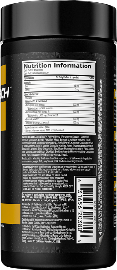 MuscleTech Alphatest - 120 caps