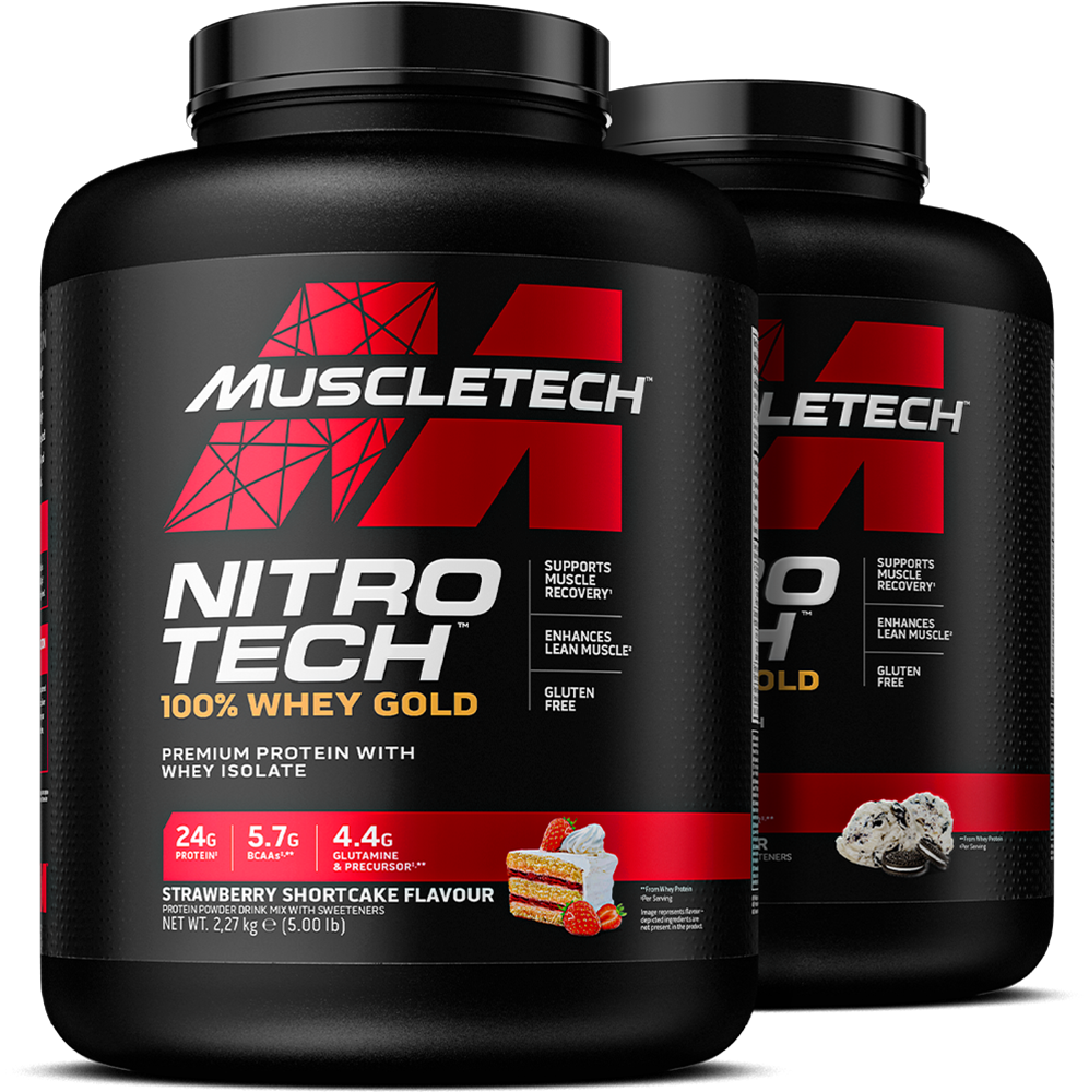 MuscleTech Nitro Tech 100% Whey Gold - 2270 g
