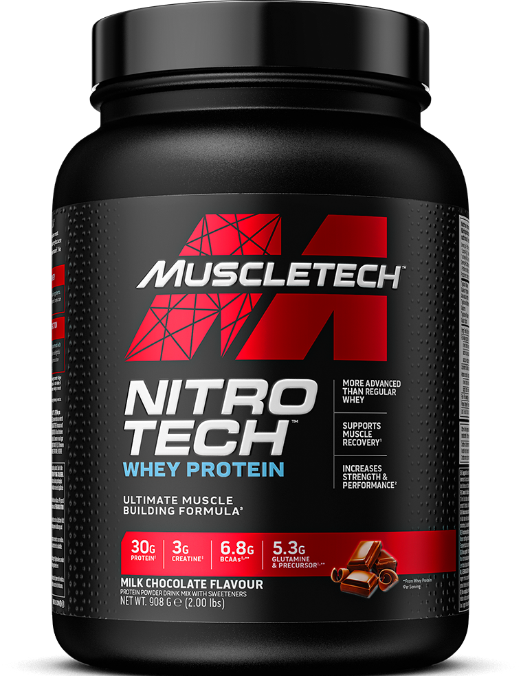 MuscleTech Nitro Tech Whey Protein - 908 g