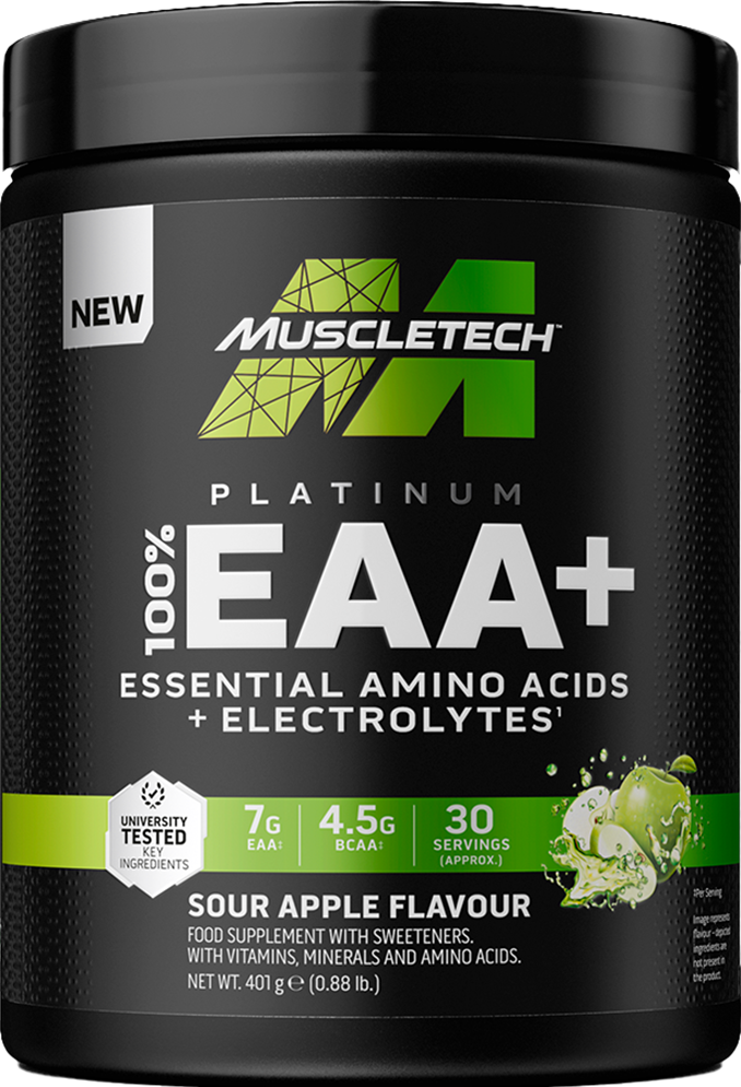 MuscleTech Platinum 100% EAA+ - 400 g Sour Apple