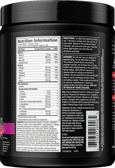 MuscleTech Platinum 100% EAA+ - 400 g Fruit Punch