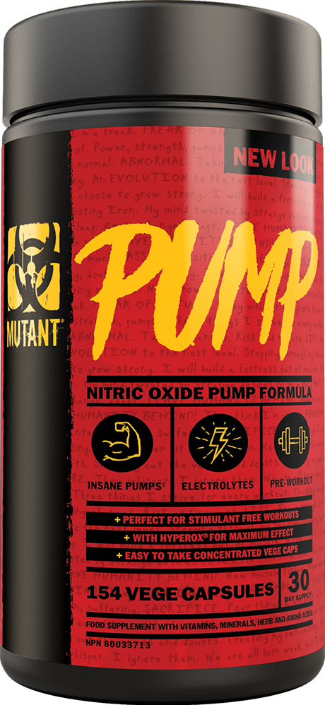 Mutant Pump - 154 caps