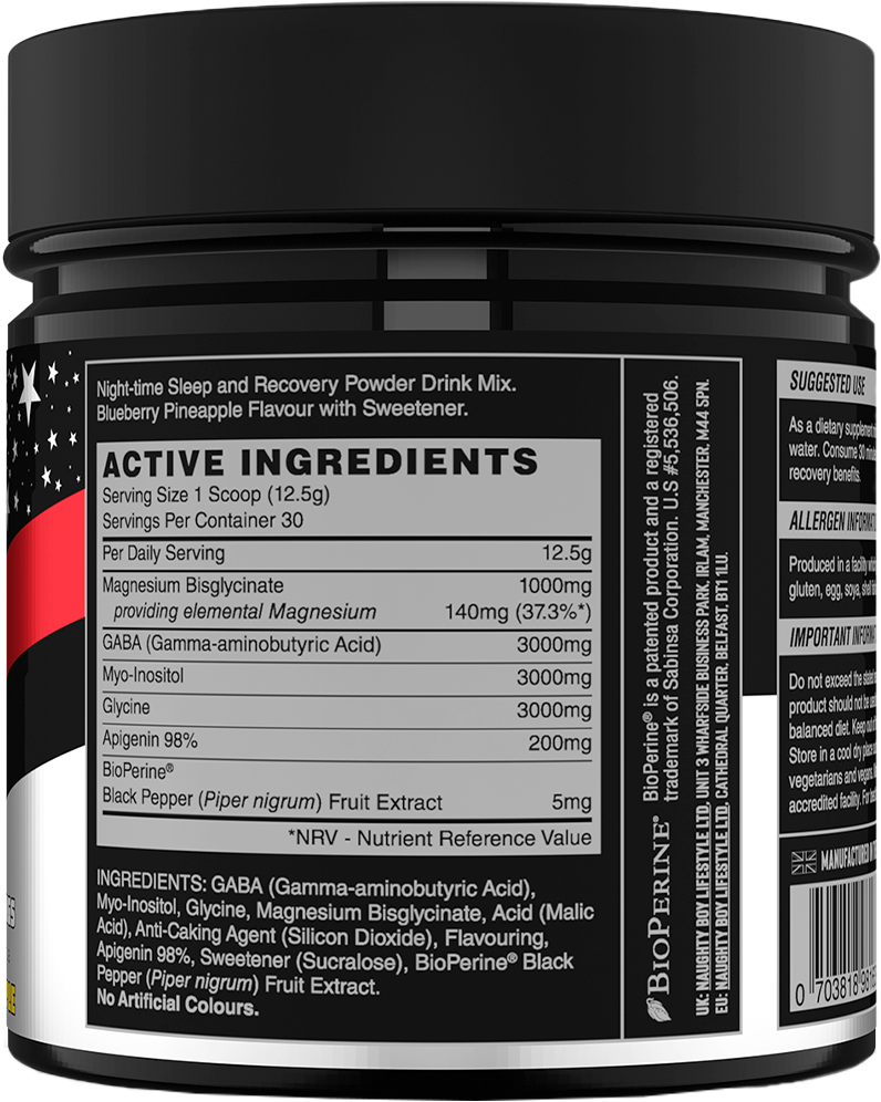 Naughty Boy Blackout - 375 g - Blueberry Pineapple