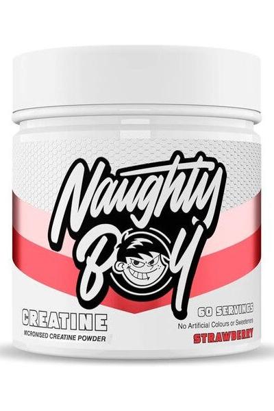 Naughty Boy Flavoured Creatine - 300 g Strawberry