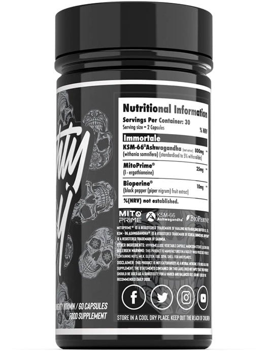 Naughty Boy Immortale - 60 caps