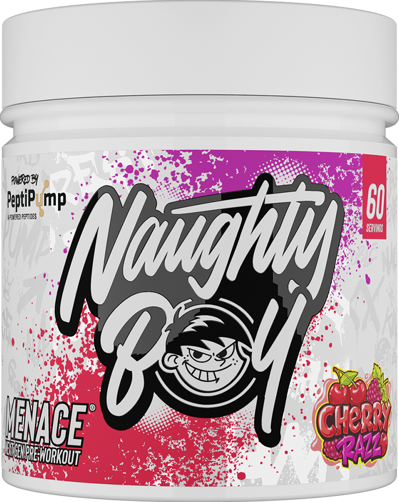 Naughty Boy Menace V2 - 420 g Cherry Razz