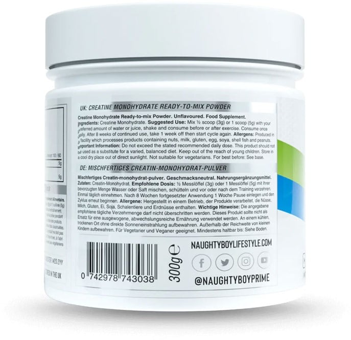 Naughty Boy Prime Creatine - 300 g