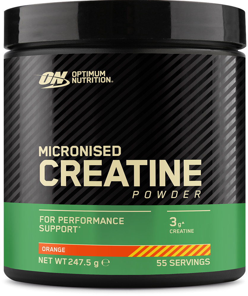 Optimum Nutrition Micronised Creatine Powder - 247.5 g Orange