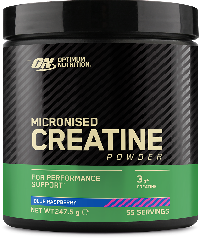 Optimum Nutrition Micronised Creatine Powder - 247.5 g Blue Raspberry