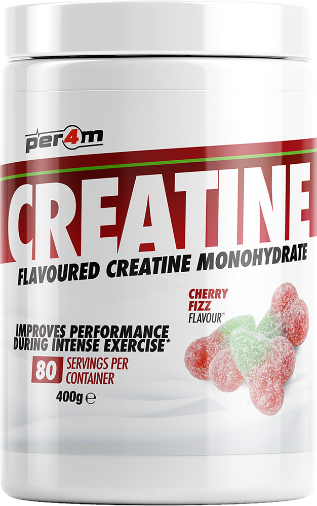 PER4M Flavoured Micronised Creatine - 400 g Cherry Fizz
