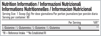 PER4M Glutamine Unflavoured - 400 g