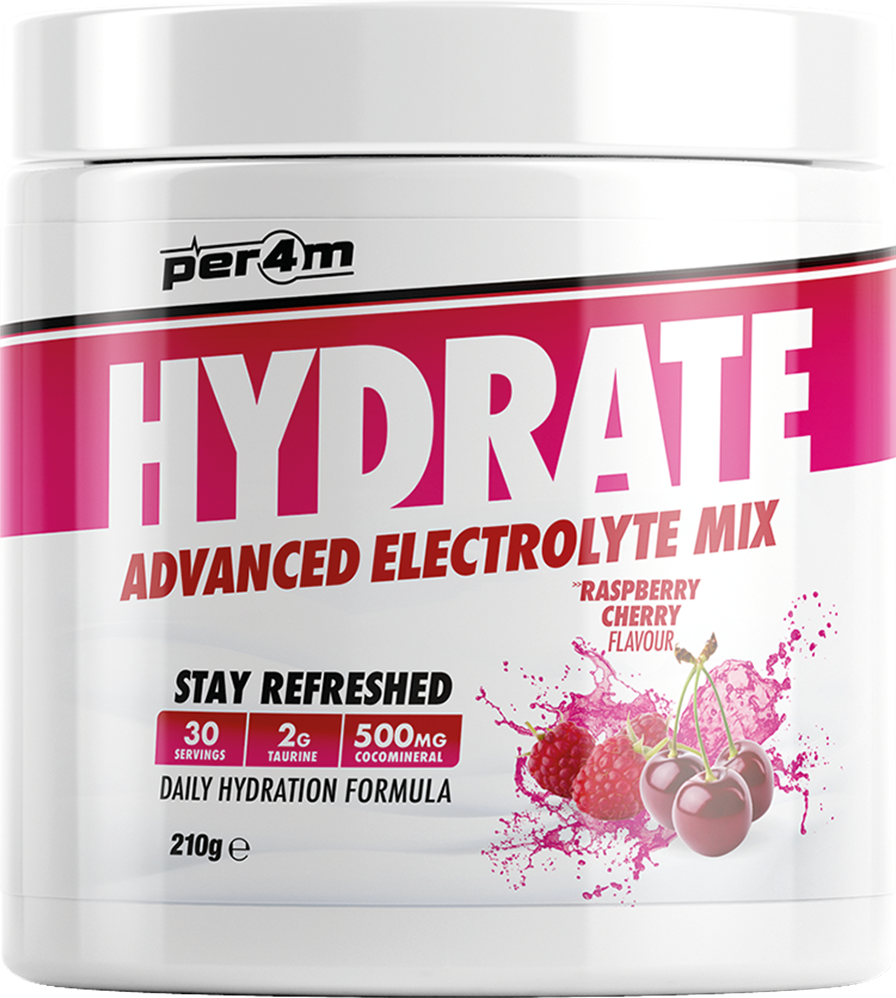 PER4M Hydration Electrolyte Mix - 210 g Raspberry Cherry